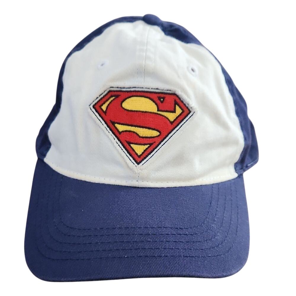 DC Comics Superman Logo Hat - Blue and White